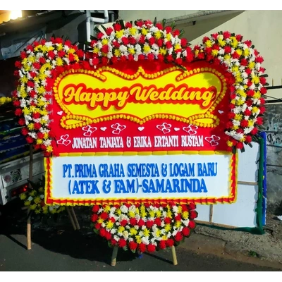 Bunga papan Pernikahan - Tokoflorist