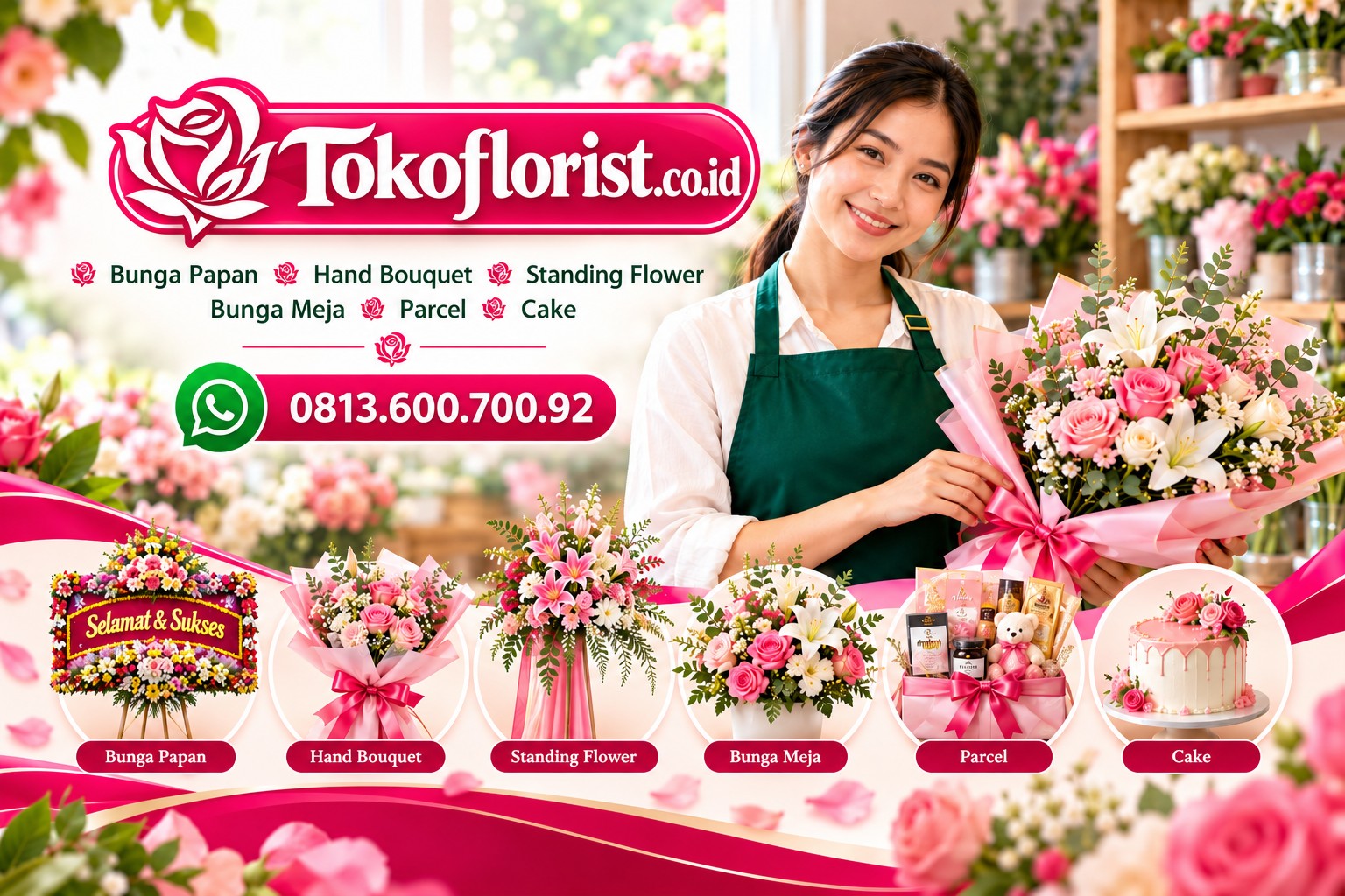 Tokoflorist.co.id, rangkaian bunga untuk berbagai momen